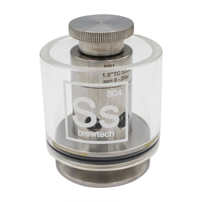 Ss Brewtech Stainless Steel 1.5" Tri-Clover Non-Scaled Sspunding Valve | Adjustable PRV