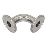Ss Brewtech Stainless Steel Tri-Clover 90° Micro Elbow Fitting - 1.5" TC