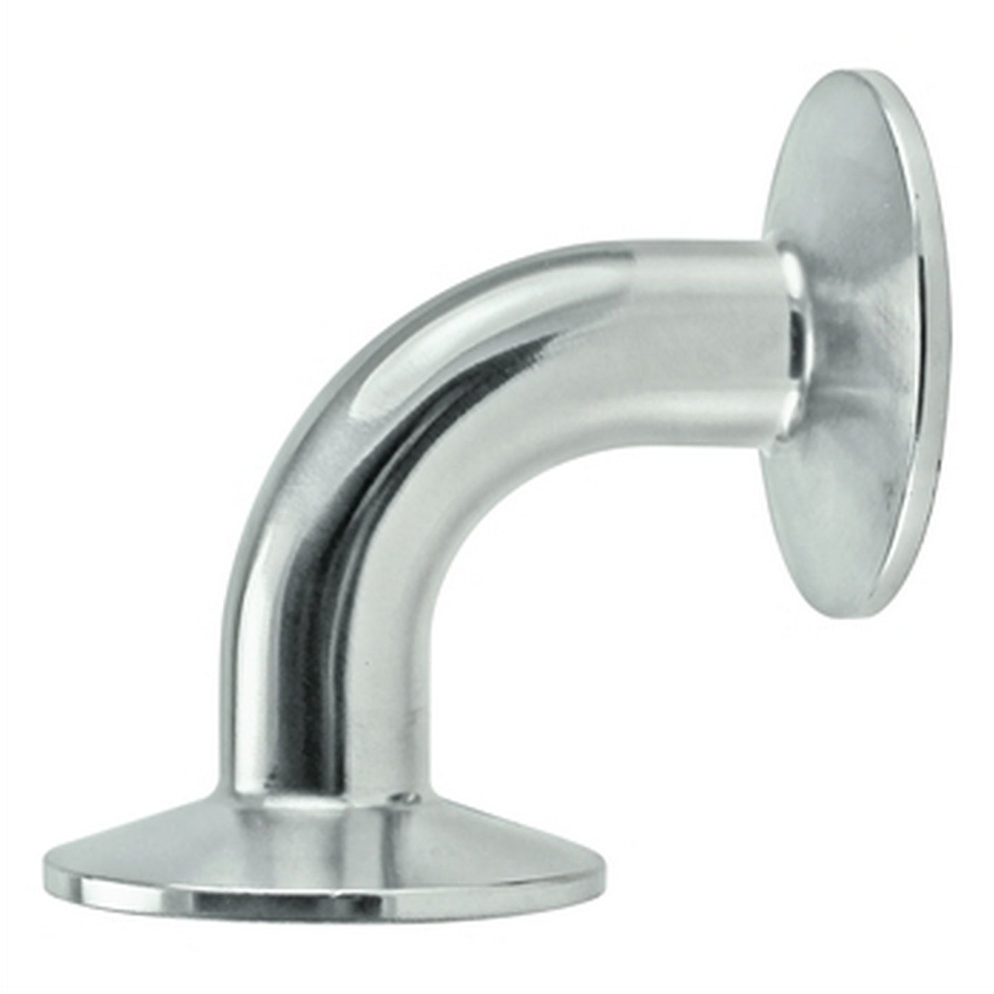 Ss Brewtech Stainless Steel Tri-Clover 90° Micro Elbow Fitting - 1.5" TC