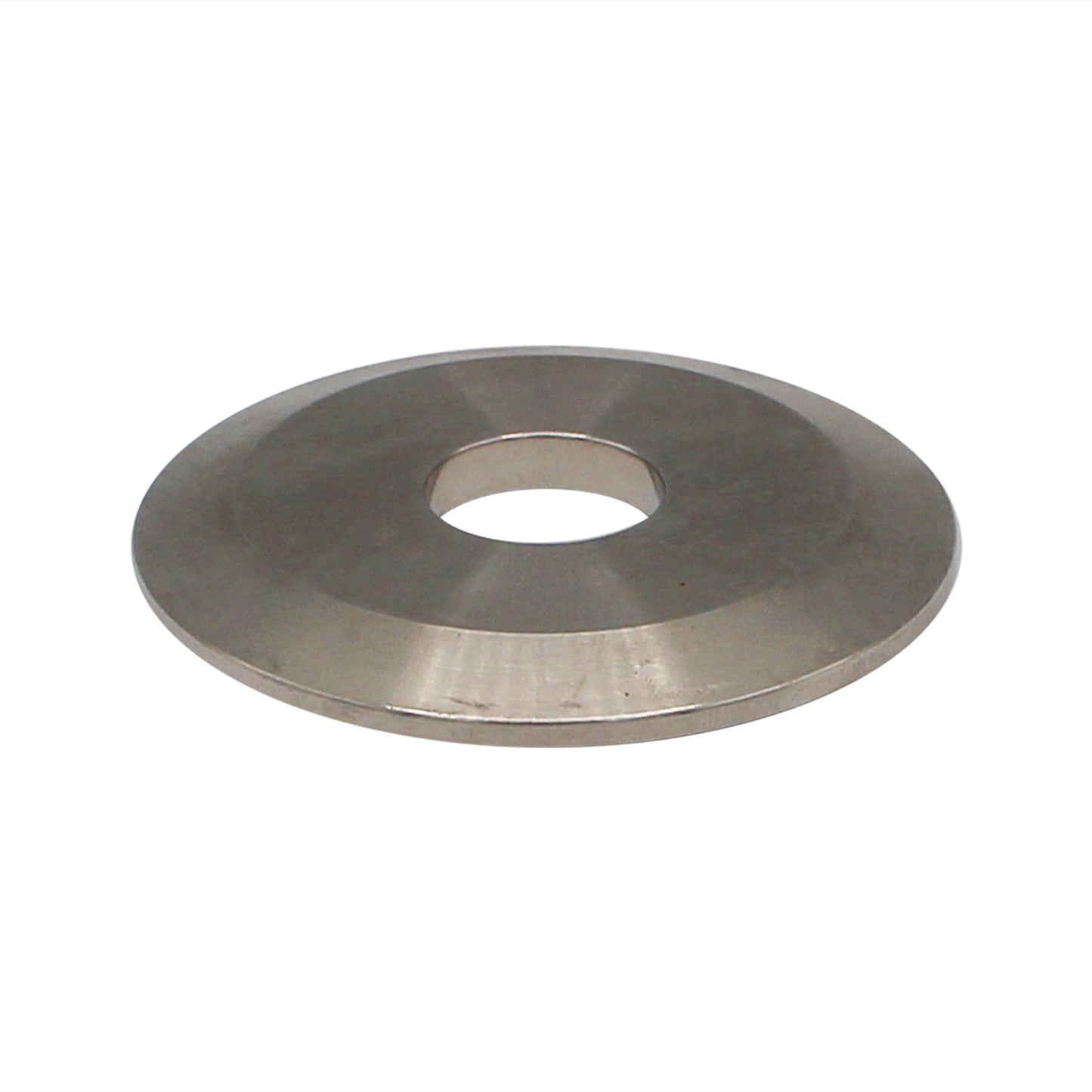2.5" Tri Clamp End Cap with 7/8" Cutout - Tri Clover Sanitary Stainless Steel Fitting