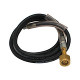 Taprite Co2 High Pressure Hose - Euro Co2 - 30mm X 1/4" FFL - 6' Length