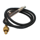 Taprite Co2 High Pressure Hose - Euro Co2 - 30mm X 1/4" FFL - 6' Length