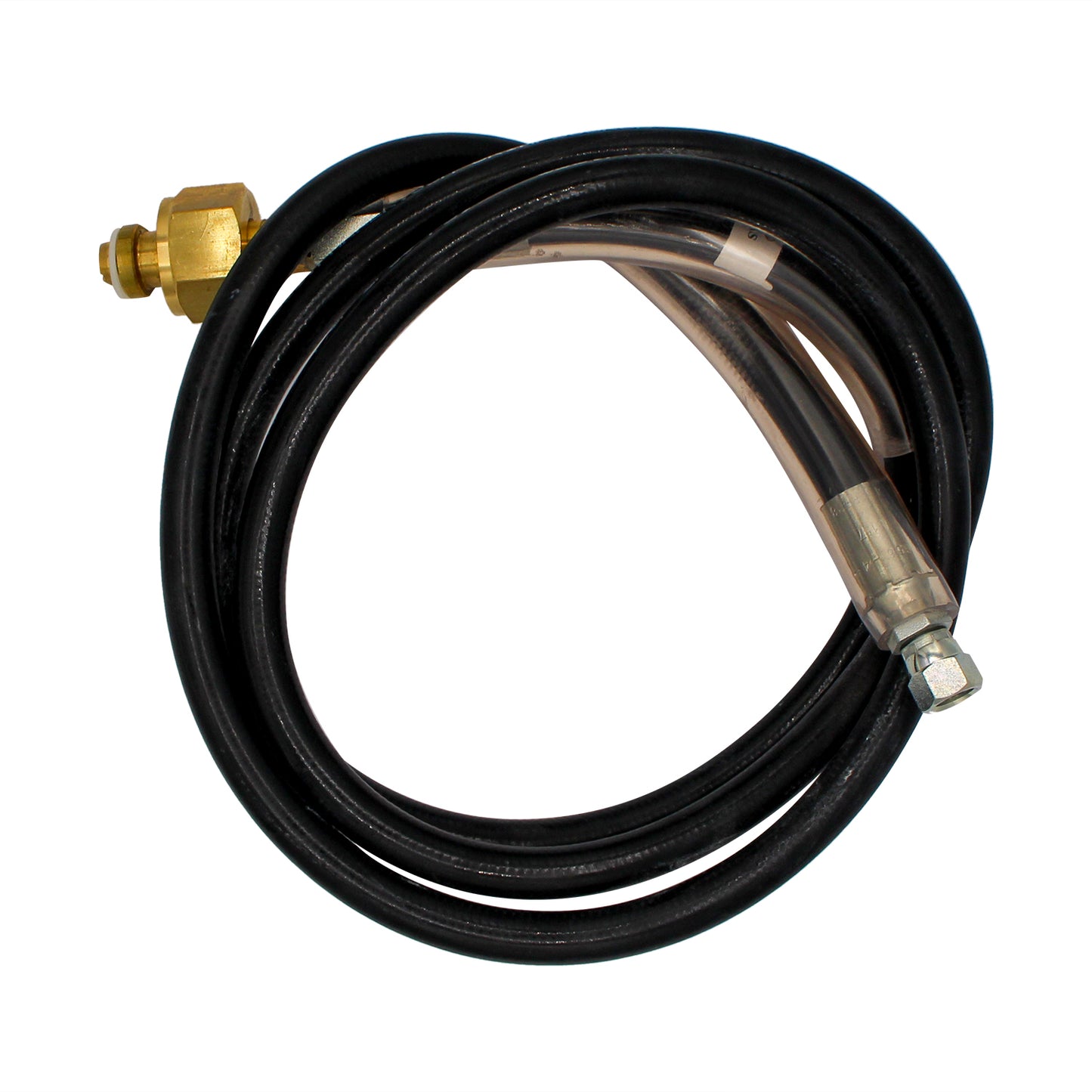 Taprite Co2 High Pressure Hose - Euro Co2 - 30mm X 1/4" FFL - 6' Length