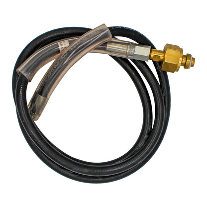 Taprite Co2 High Pressure Hose - Euro Co2 - 30mm X 1/4" FFL - 6' Length