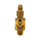 Taprite Y Splitter  1/4" Male NPT to 1/4" MFL [5460A]