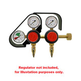 Taprite Triple Gauge Guard Shown with Regulator