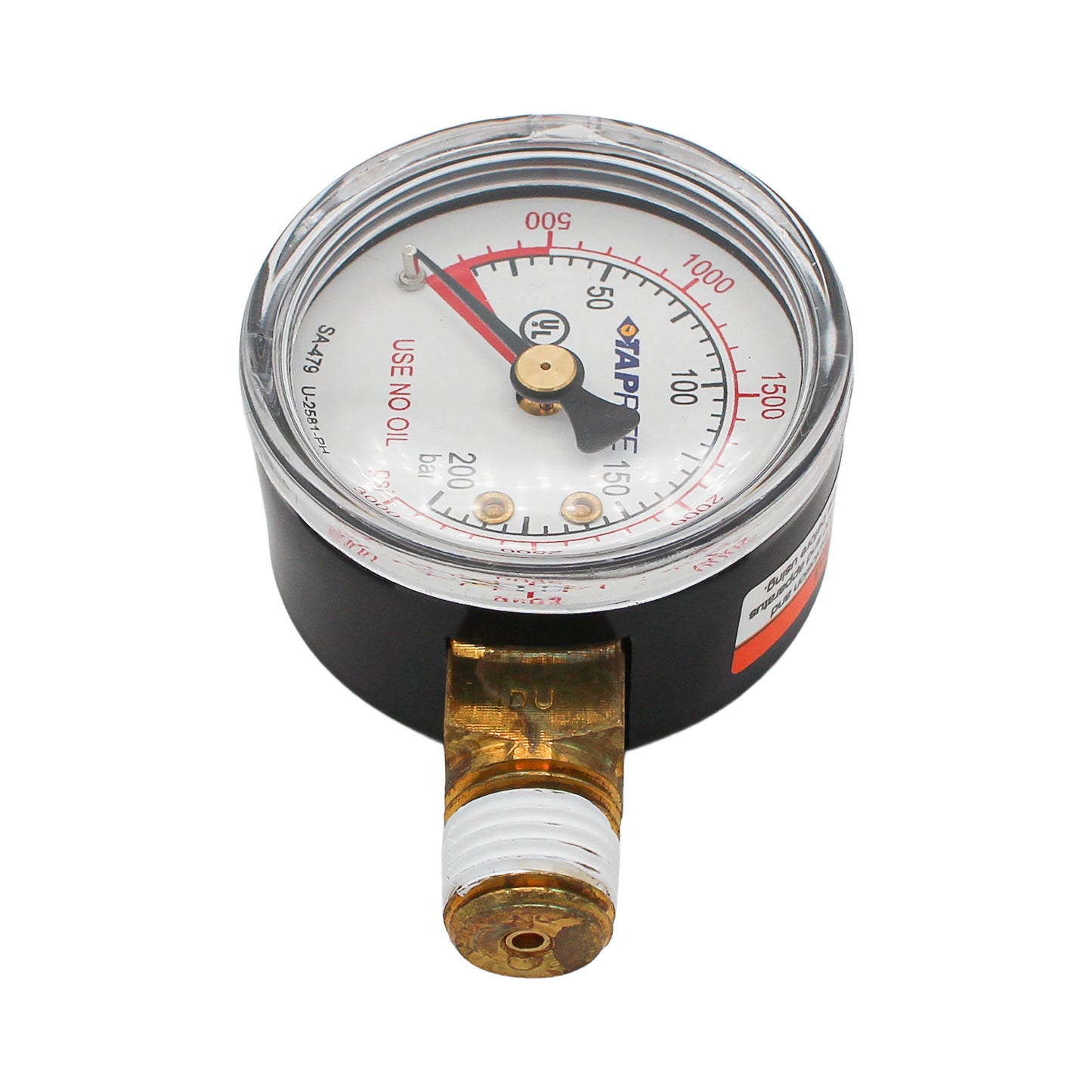 Taprite High Pressure Gauge (0-3000 PSI | Right) [39-3000-00]