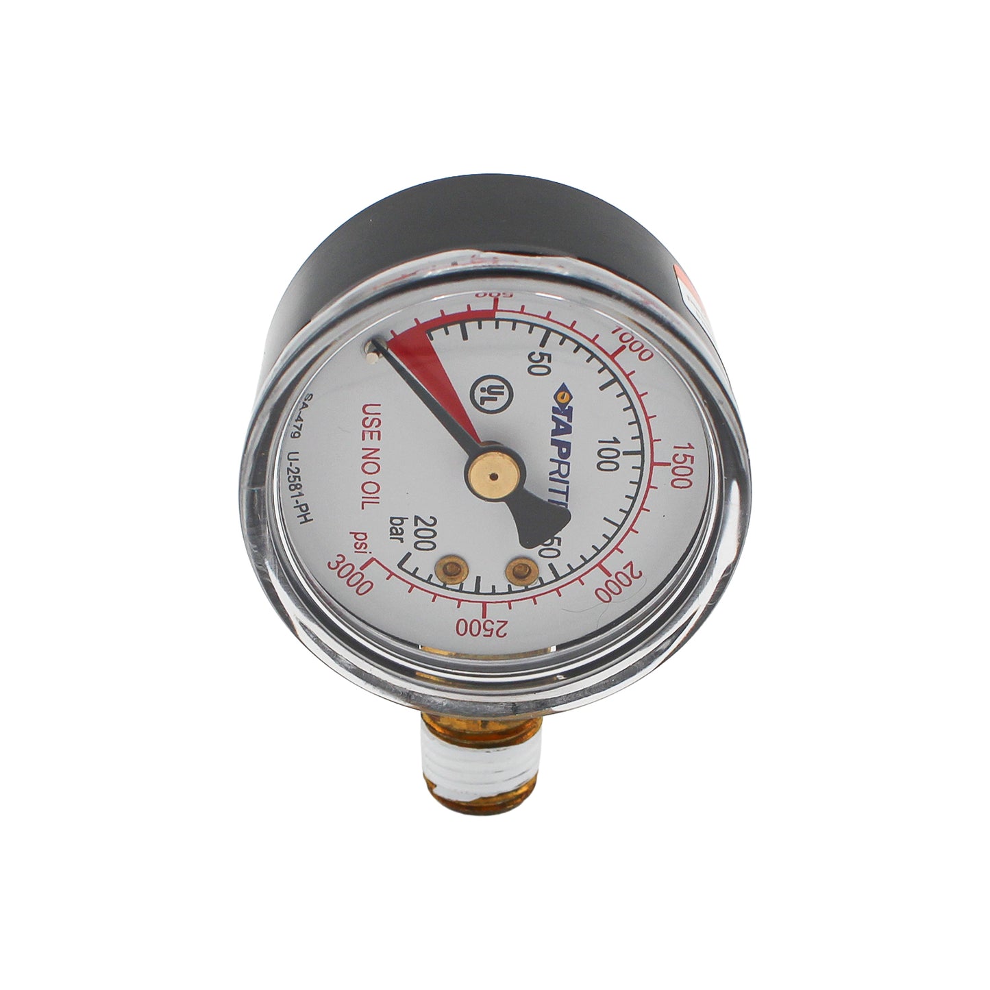 Taprite High Pressure Gauge (0-3000 PSI | Right) [39-3000-00]