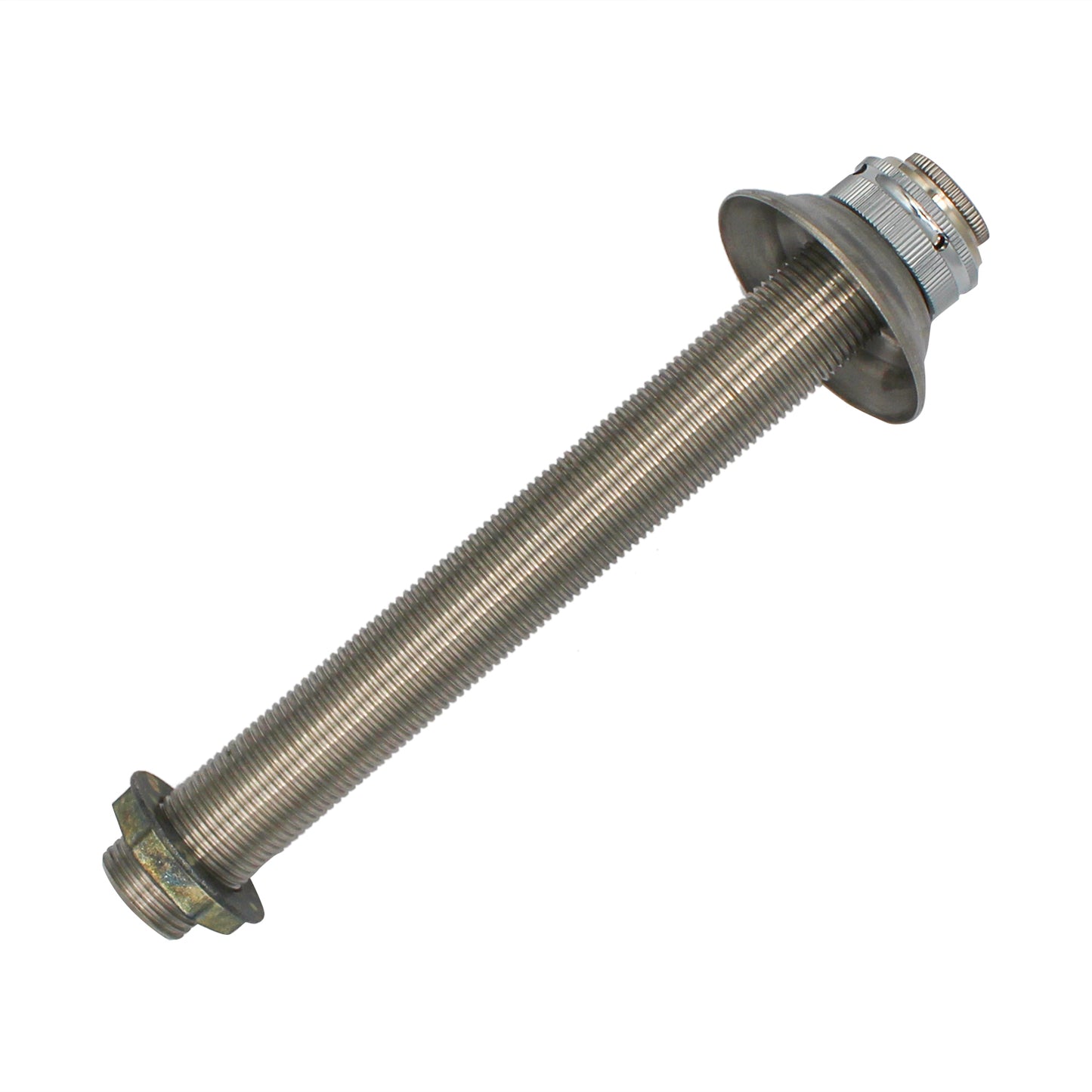 Taprite 304 Stainless Steel Beer Shank With Stainless Steel Collar - 8"