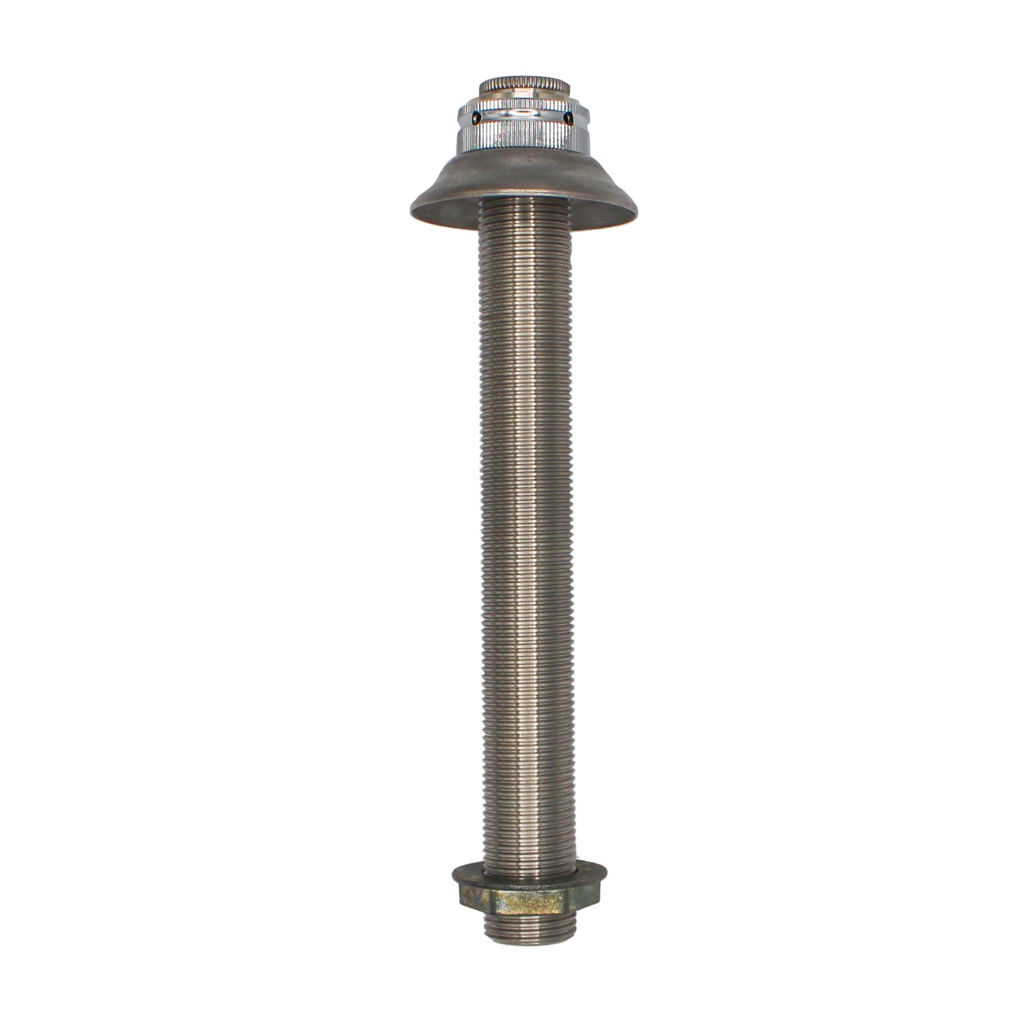 Taprite 304 Stainless Steel Beer Shank With Stainless Steel Collar - 8"