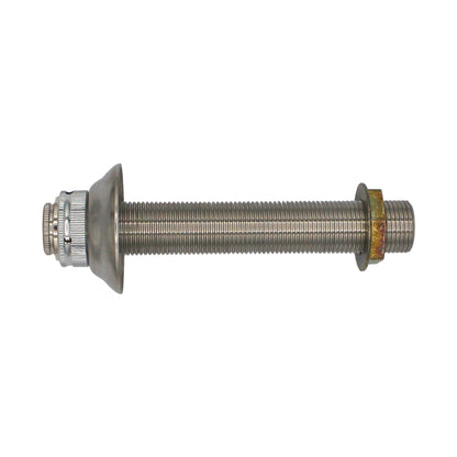 Taprite All Stainless Steel Beer Shank w/ Stainless Steel Flange  6" Length [40006A]
