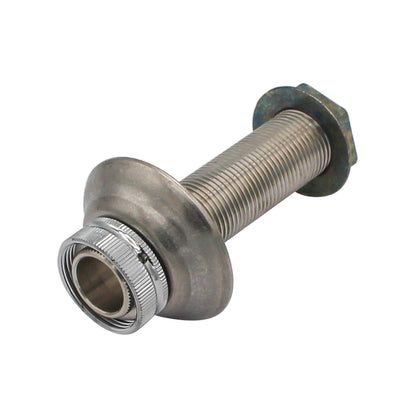 Taprite All Stainless Steel Beer Shank w/ Stainless Steel Flange  4" Length [40004AF]