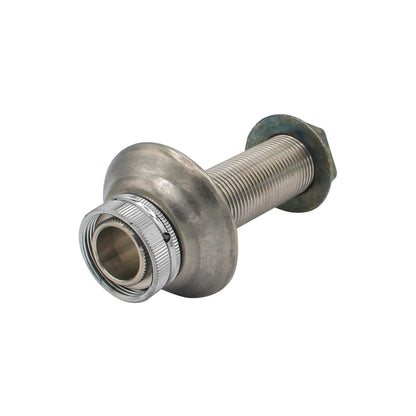 Taprite All Stainless Steel Beer Shank w/ Stainless Steel Flange  4" Length [40004AF]