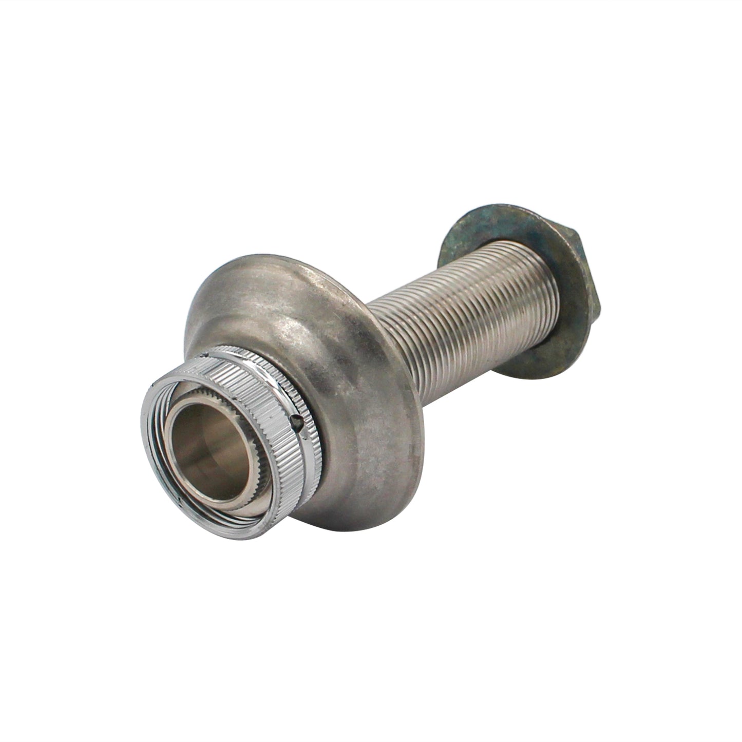 Taprite All Stainless Steel Beer Shank w/ Stainless Steel Flange  4" Length [40004AF]