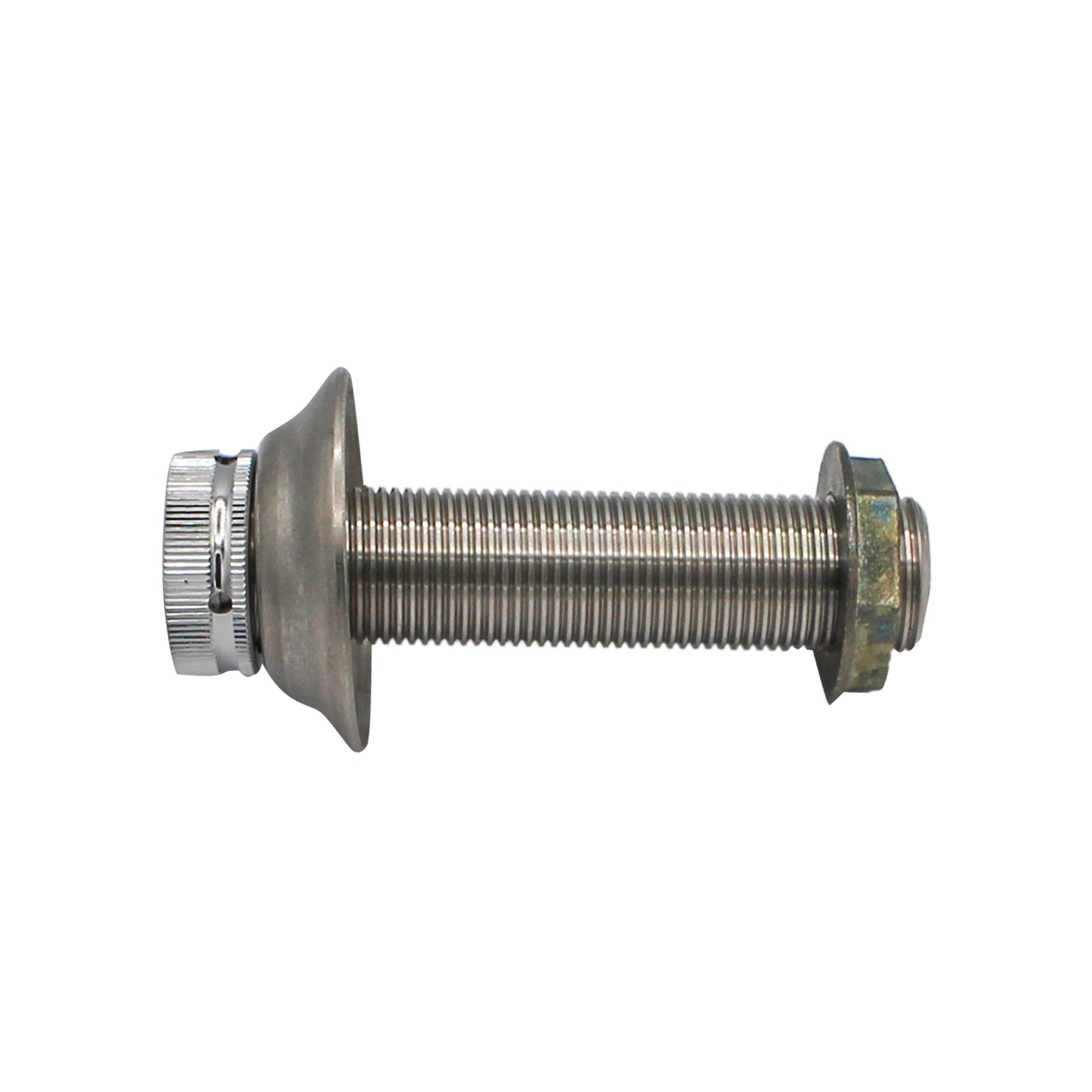 Taprite All Stainless Steel Beer Shank w/ Stainless Steel Flange  4" Length [40004AF]