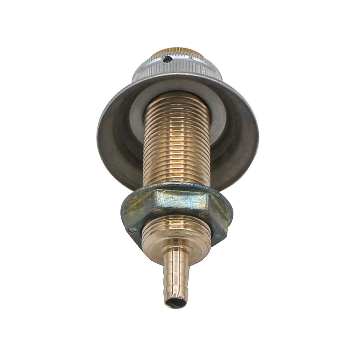 Taprite Beer Shank w/ 5/16" Barb & Stainless Steel Flange  3" Length [4333NAF]