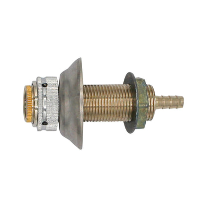 Taprite Beer Shank w/ 5/16" Barb & Stainless Steel Flange  3" Length [4333NAF]