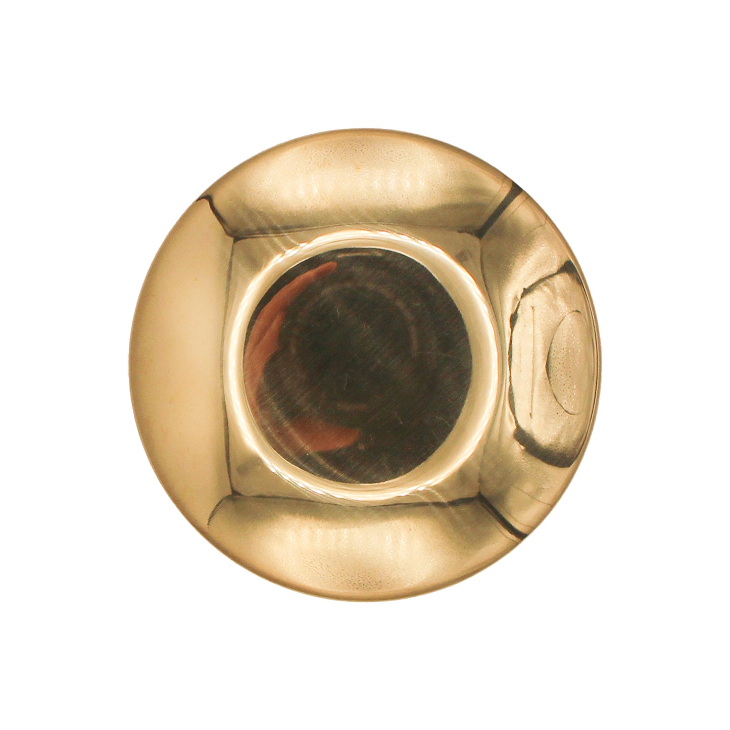 Micro Matic PVD Gold Coated Brass 3" Draft Beer Tower Cap [D12-PVD]