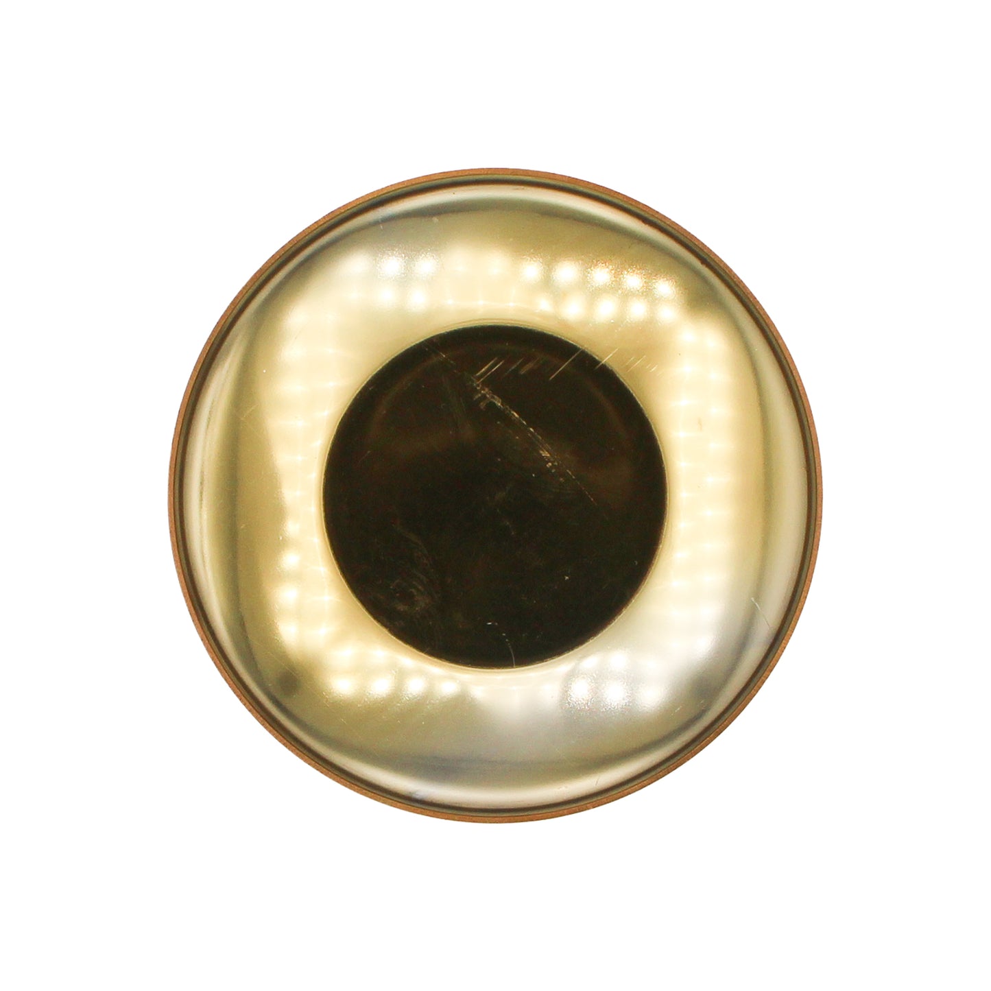 Micro Matic PVD Gold Coated Brass 3" Draft Beer Tower Cap [D12-PVD]