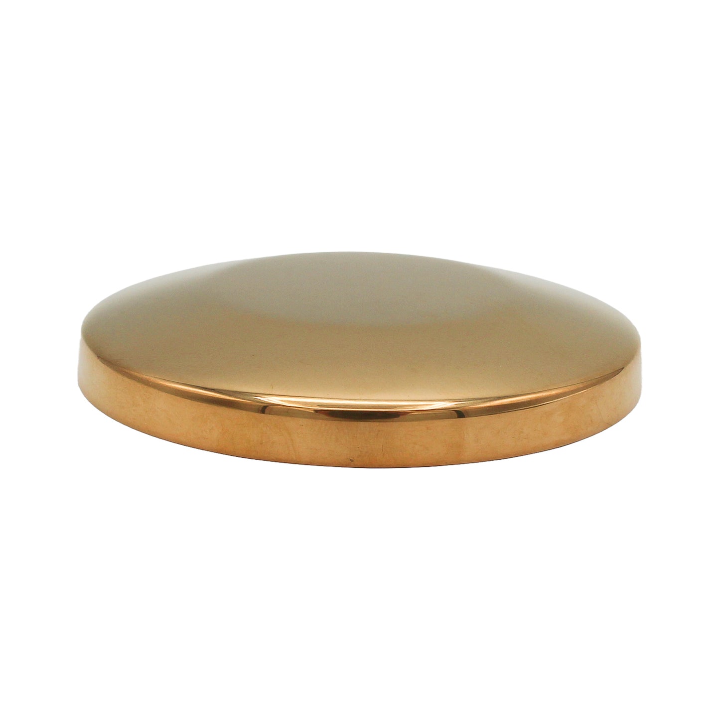 Micro Matic PVD Gold Coated Brass 3" Draft Beer Tower Cap [D12-PVD]