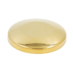 Micro Matic PVD Gold Coated Brass 3" Draft Beer Tower Cap [D12-PVD]