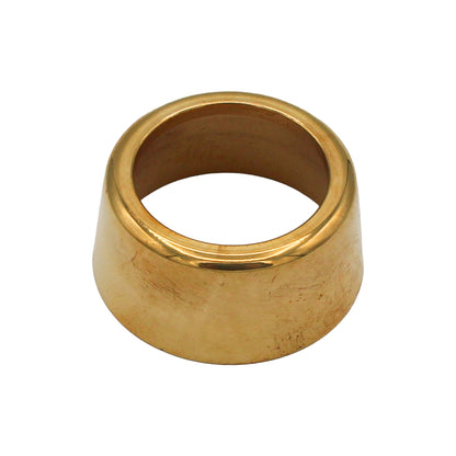 Micro Matic Polished Brass "T" Draft Beer Tower Flange [D6PFB]