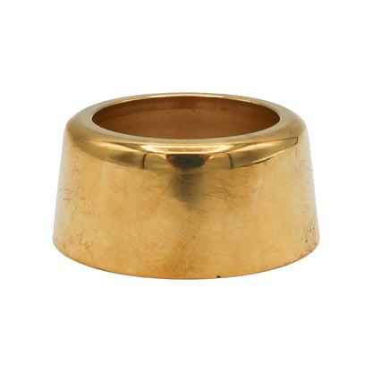 Micro Matic Polished Brass "T" Draft Beer Tower Flange [D6PFB]