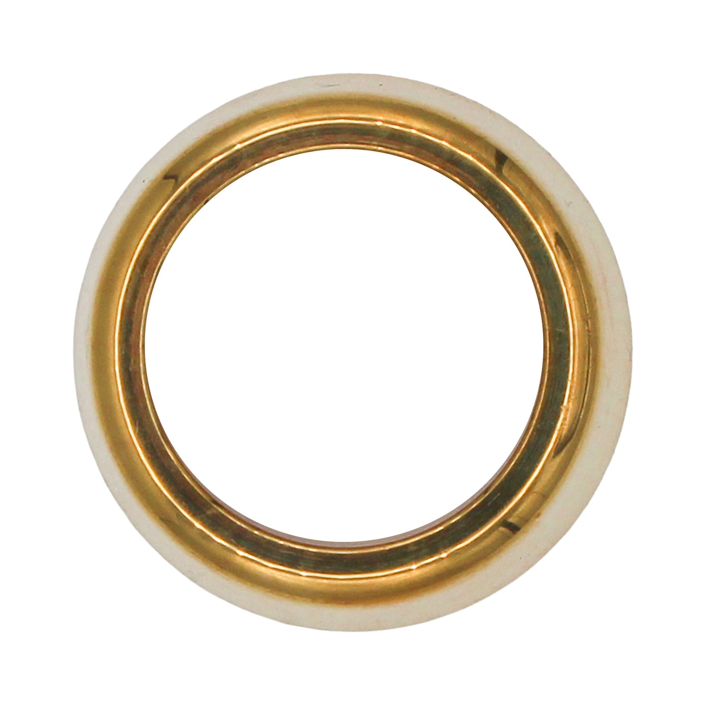 Micro Matic Polished Brass "T" Draft Beer Tower Flange [D6PFB]