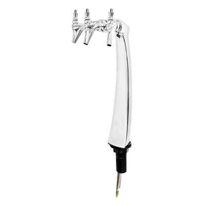 Micro Matic Falco Beer Tower - Triple Faucet (Glycol Lines) [FALCO3-C]