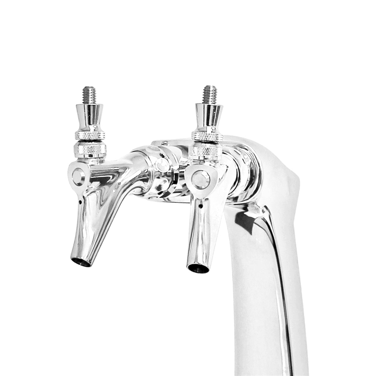 Micro Matic Falco Beer Tower - Double Faucet (Glycol Lines) [FALCo2-C]