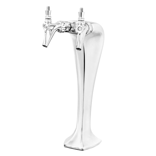 Micro Matic Cobra Beer Tower - Double Faucet (Glycol Lines) [MM1092K]