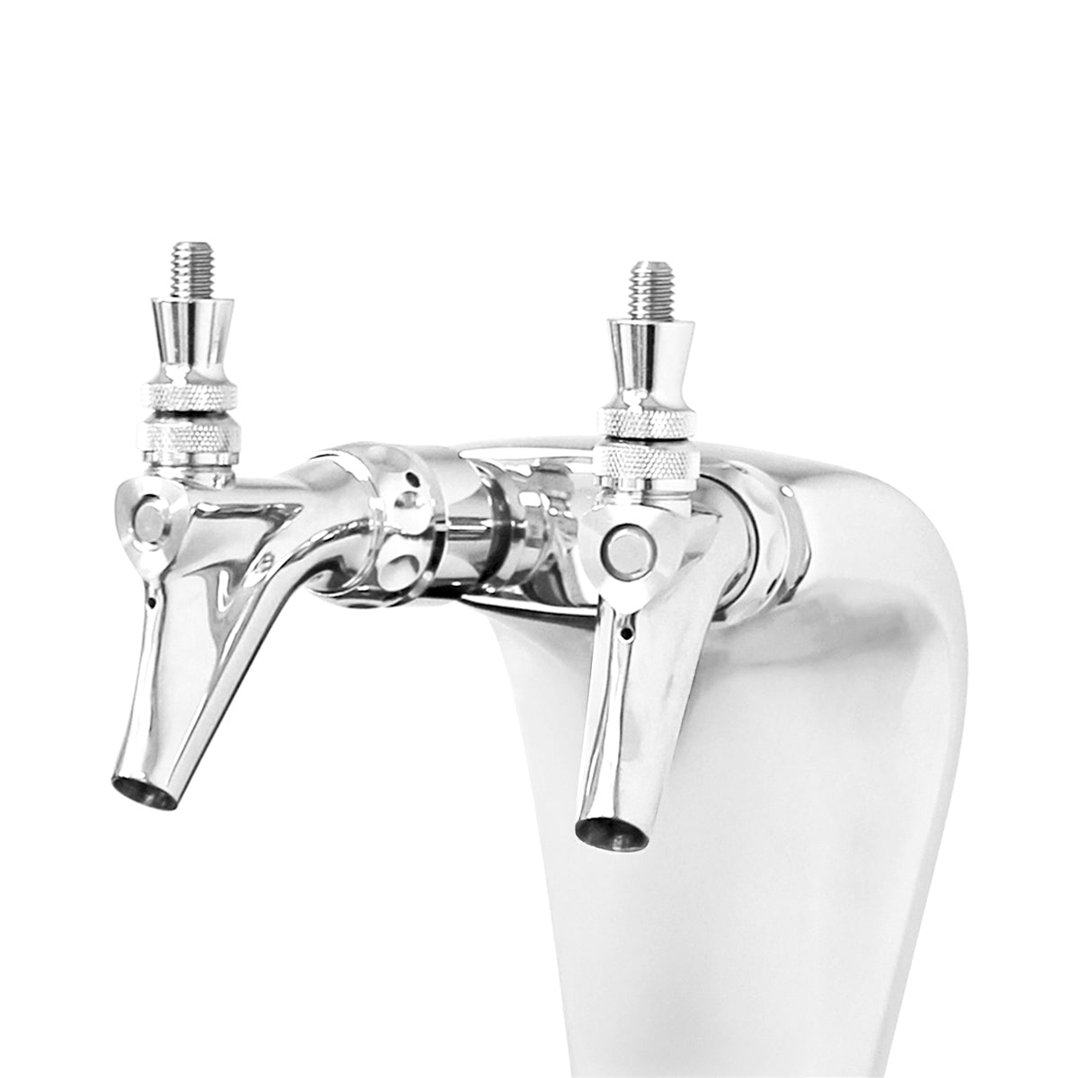 Micro Matic Cobra Beer Tower - Double Faucet (Glycol Lines) [MM1092K]