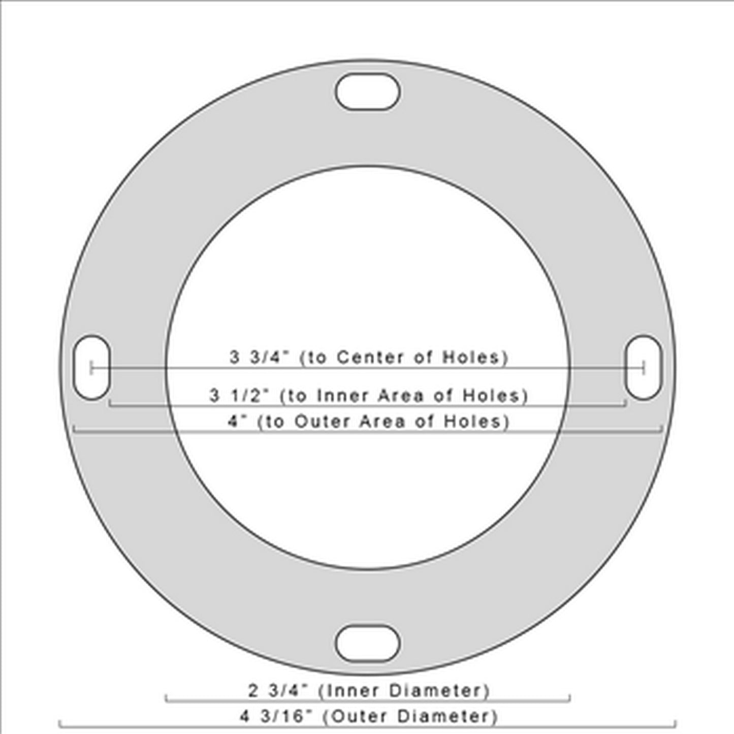 Micro Matic Stainless Steel "T" Beer Tower - Triple Faucet  - Gasket