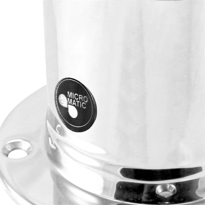 Micro Matic Stainless Steel 2.5" Skyline Beer Tower - Single Faucet (Glycol Lines) [SKY-1PSSKR]