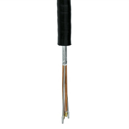 Micro Matic Stainless Steel Beer Tower - Double Faucet - Glycol Lines - Close-Up