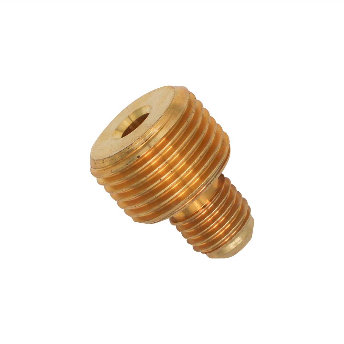Micro Matic Brass Cold Plate Fitting - 1/2" Cold Plate X 5/8" BSP [CP-BTF]