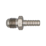 Micro Matic Stainless Steel Cold Plate Fitting - 1/4" OD Barb