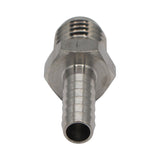 Micro Matic Stainless Steel Cold Plate Fitting - 1/4" OD Barb