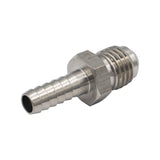 Micro Matic Stainless Steel Cold Plate Fitting - 1/4" OD Barb
