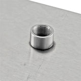 Micro Matic PVD Gold Coated Brass Stainless Steel Surface Mount With Drain Drip Tray - 12" X 8" X 3/4" [DP-820DSSPVD-12]