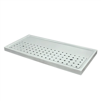 Micro Matic Stainless Steel European Style Surface Mount With Drain Drip Tray - 31 1/2" X 16" X 1 1/2" [DP-1606-NR]