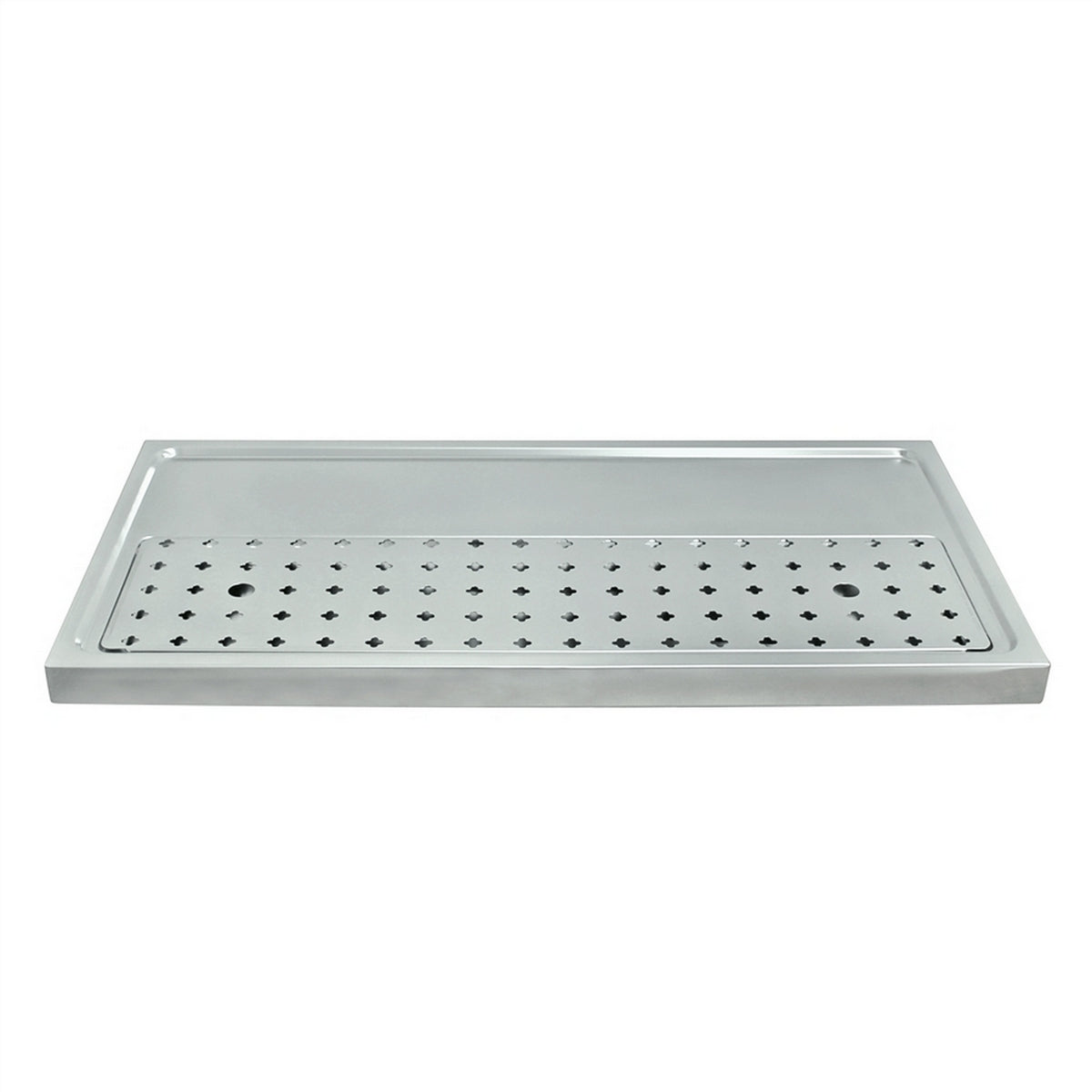 Micro Matic Stainless Steel European Style Surface Mount With Drain Drip Tray - 31 1/2" X 16" X 1 1/2" [DP-1606-NR]