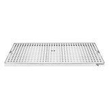 Micro Matic Stainless Steel Surface Mount With Drain Drip Tray - 24" X 8" X 3/4" [DP-820D-24]