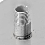 Micro Matic PVD Gold Coated Brass Stainless Steel Flush Mount With Drain Drip Tray - 12" X 5" X 3/4" [DP-220DSSPVD]