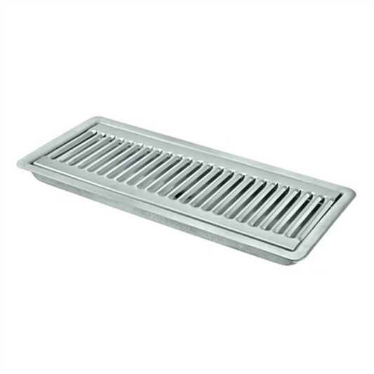 Micro Matic Stainless Steel Flush Mount With Drain Drip Tray 12" X 5" X 3/4"
