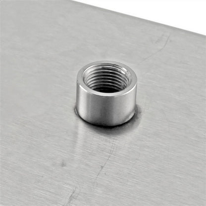 Micro Matic Stainless Steel Surface Mount Spray Glass Rinser With Drain Drip Tray - 30" X 8" X 3/4" [DP-820D-30GR]