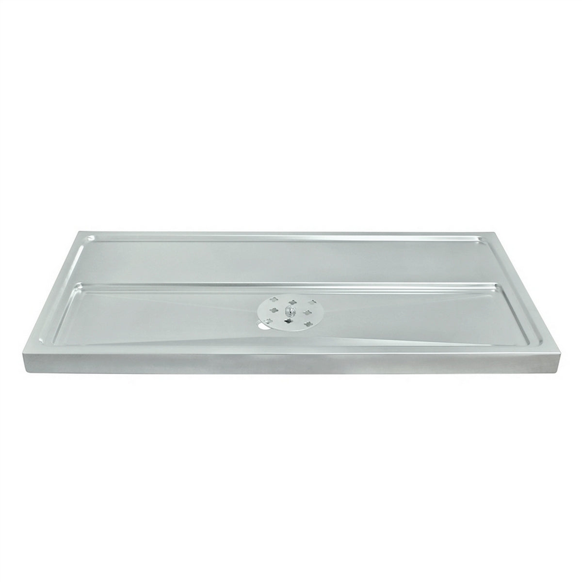 Micro Matic Stainless Steel European Style Surface Mount Spray Glass Rinser With Drain Drip Tray - 31 1/2" X 16" X 1 1/2" [DP-1606]