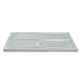 Micro Matic Stainless Steel European Style Surface Mount Spray Glass Rinser With Drain Drip Tray - 31 1/2" X 16" X 1 1/2" [DP-1606]