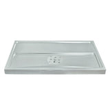 Micro Matic Stainless Steel European Style Surface Mount Spray Glass Rinser With Drain Drip Tray - 23 1/2" X 16" X 1 1/2" [DP-1605]