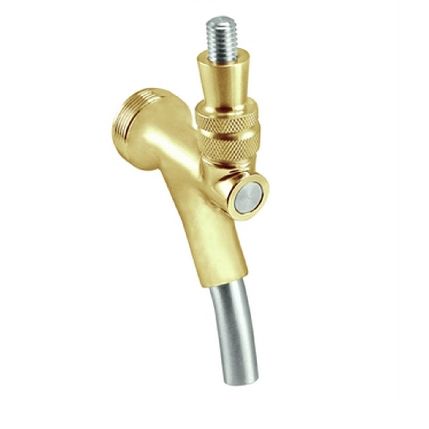Micro Matic Gold Plated Polished Stainless Steel Euro-Style Faucet